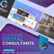 Orlando's Finest Website and Logo Design: Sunshine Digital Consultants